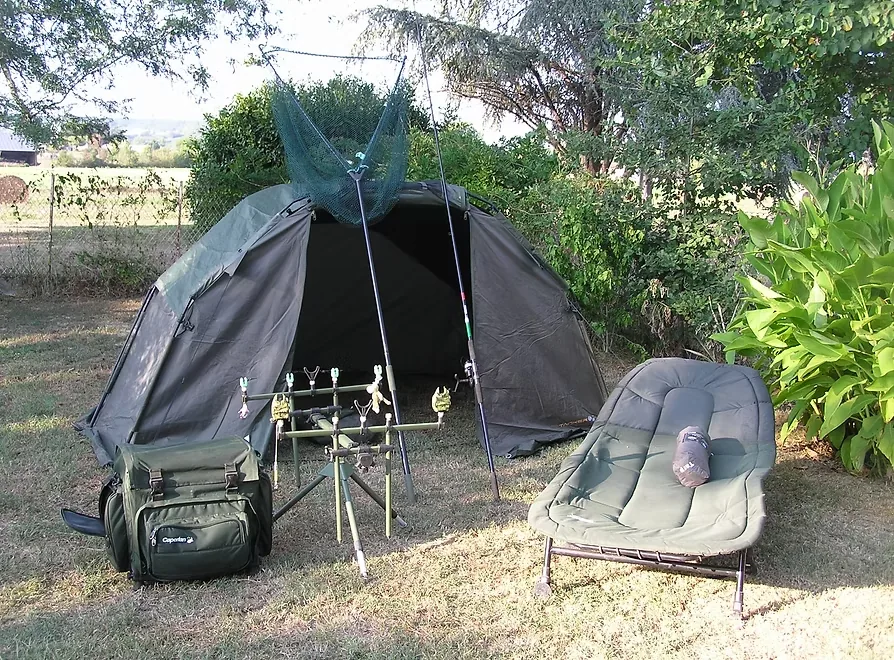 Fishing hire equipment available at Lasclottes