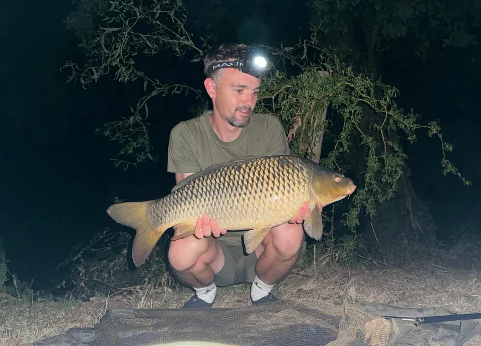 21lb Carp caught at Lasclottes