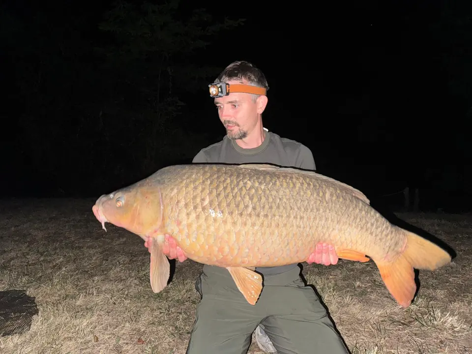 44lb Carp caught at Lasclottes in 2025